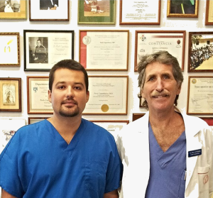 Dr. D.Teslenko with prof. P.Cappabianca (Naples; Italy)