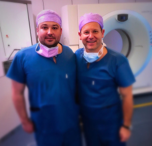 Dr. D.Teslenko with prof. Robert Reisch (Zurich; Switzerland)