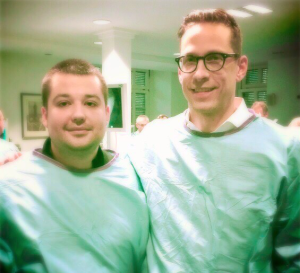 Dr. D.Teslenko with prof. Paul A.Gardner (Pittsburg; USA)