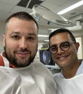 Dr. D.Teslenko with prof. Amin Kassam (Chicago, USA)
