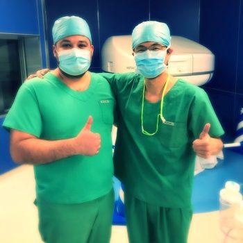 Dr. D.Teslenko with Prof. T.Ogiwara (Matsumoto; Japan)