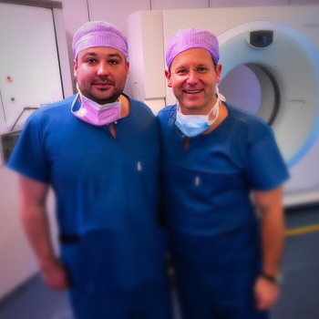 dr. D.Teslenko with prof. Robert Reisch (Zurich; Switzerland)