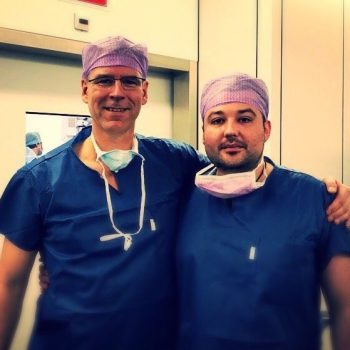 dr. D.Teslenko with prof. Nikolai J.Hopf (Stuttgart; Germany)